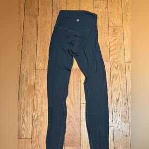 Gray Lululemon leggings size 2